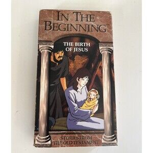 Birth of Jesus Video VHS Format 1995 Children's Cartoon Old Testament Bible